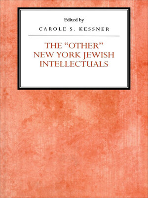 cover image of The Other New York Jewish Intellectuals
